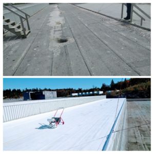 flat roofing services