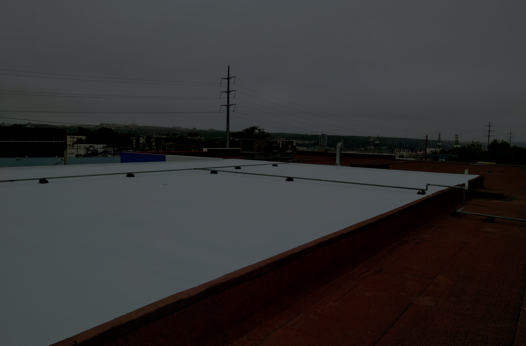 commercial flat roof