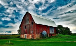 gambrel or barn roof